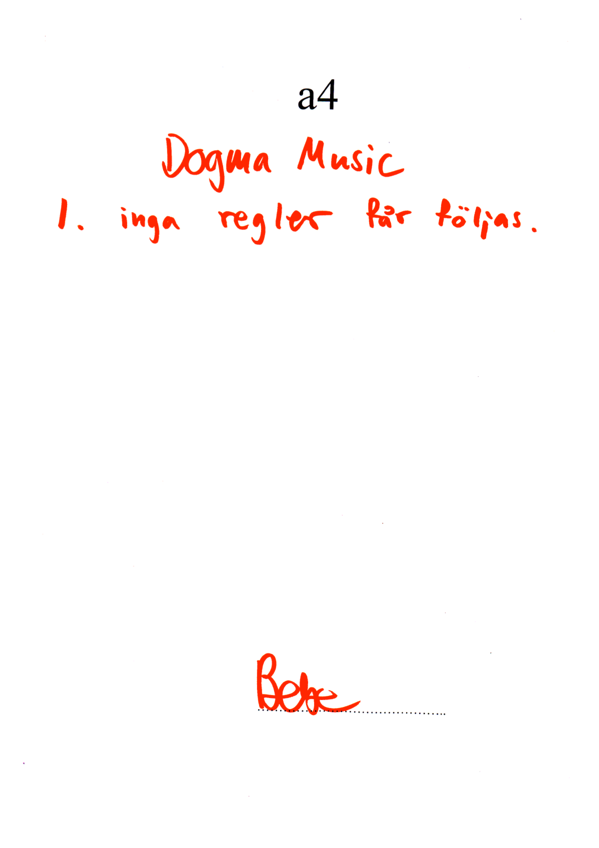 Dogma music